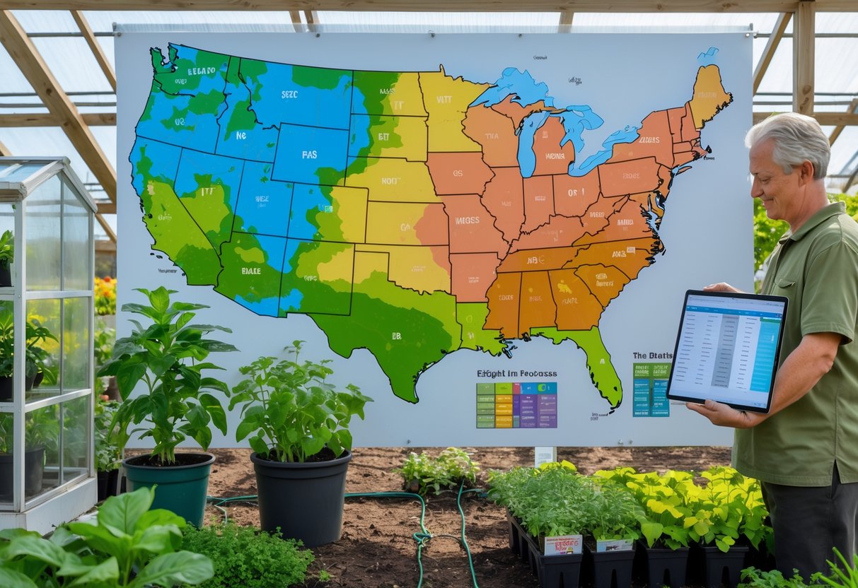 The Ultimate Guide to Frost Dates, Zones, and Microclimates: Gardening & Planting Success