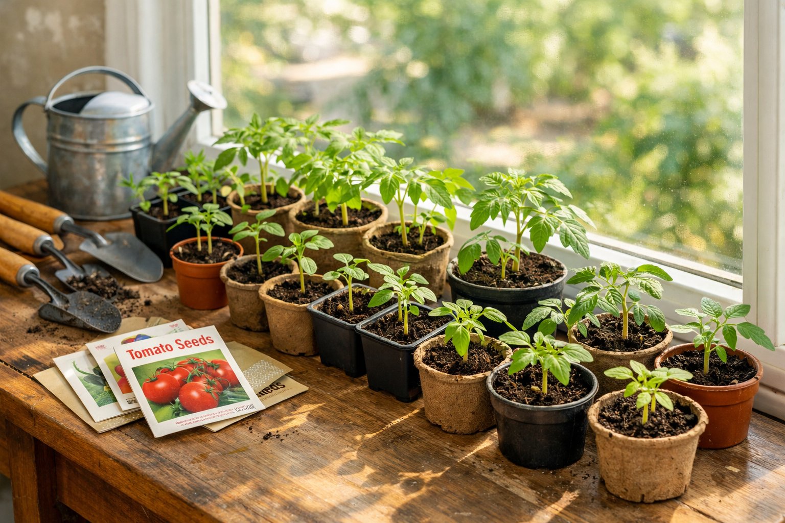 When to Start Tomatoes Indoors (Zones 3–10): Timing & Tips