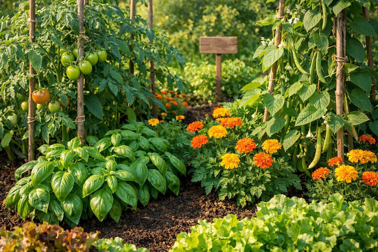 The Complete Companion Planting Guide: Smart Plant Pairings for a Thriving Garden